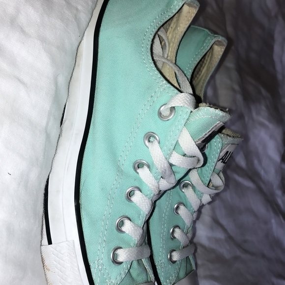 Tiffany Blue Converse!! - Picture 2 of 5